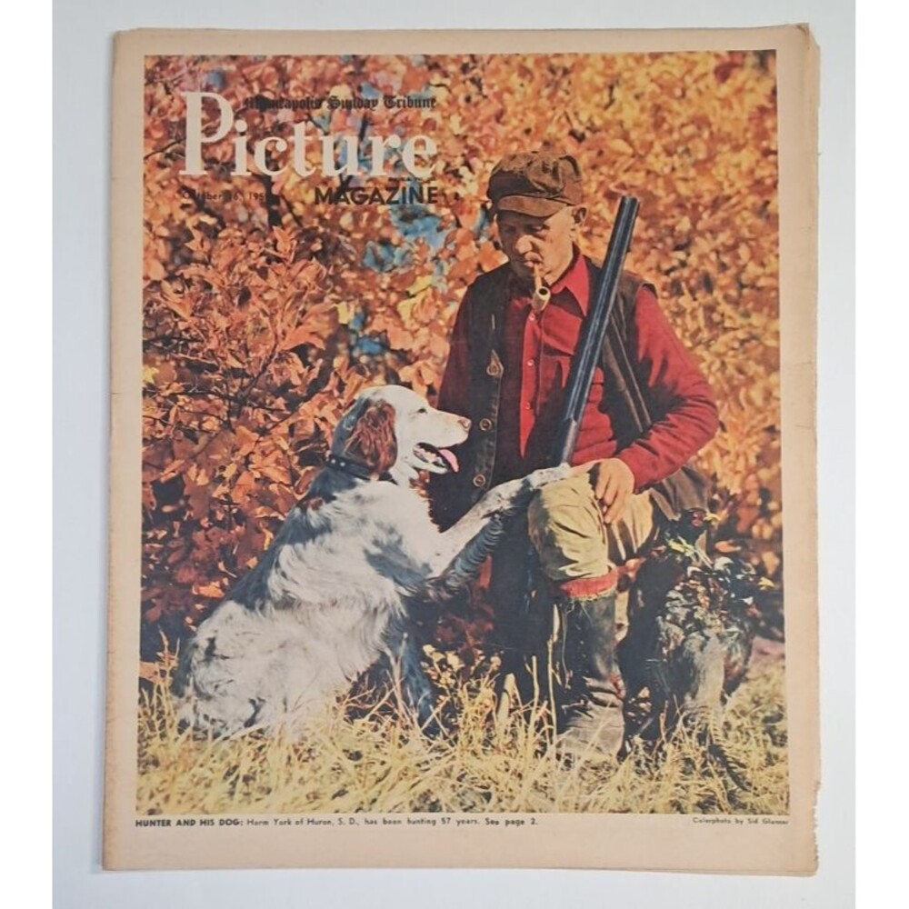 Picture Magazine Minneapolis Sunday Tribune 10/16/55 Schlampp Furs Jane Withers